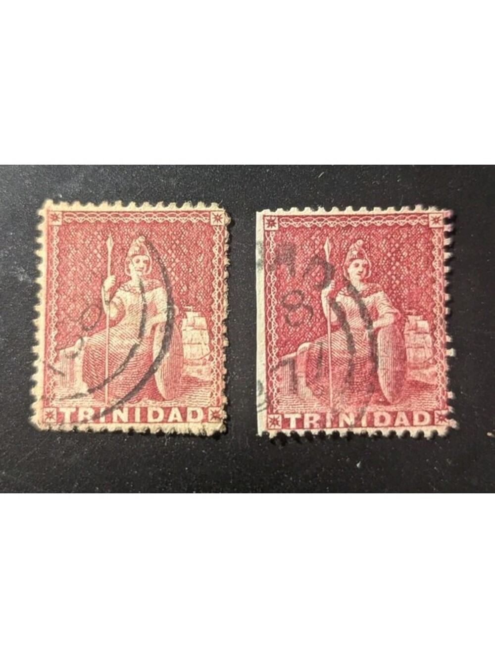 Trinidad - #27 used, cat. $ 80+